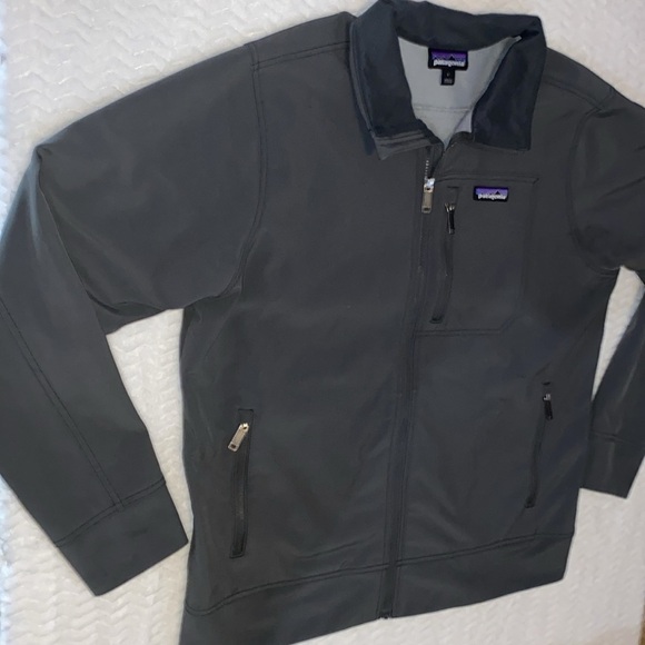 PATAGONIA WORN WEAR M’s SIDESEND tricots soft-Shell versatile stretch DWR SZLG - Picture 4 of 8